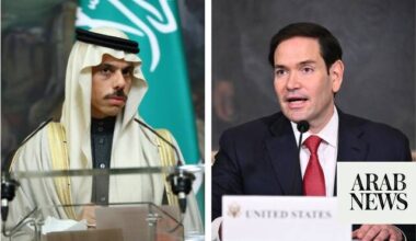 Saudi FM discusses regional developments in call with US secretary of state