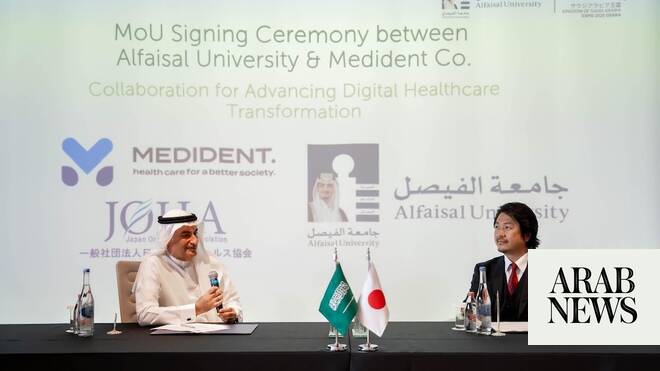 Alfaisal University partners with Japan’s Medident on health research