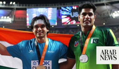 Pakistan’s Nadeem, India’s Chopra to reignite javelin rivalry in Poland in August