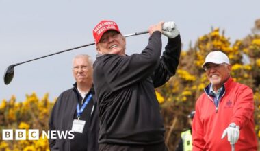 Trump and golf - striking balls and deals over 18 holes