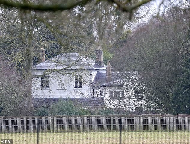 In a sign of how close they are, after Harry and Meghan moved to North America and quit royal duties in 2020, Frogmore Cottage, pictured, was leased to Eugenie and Mr Brooksbank until 2022