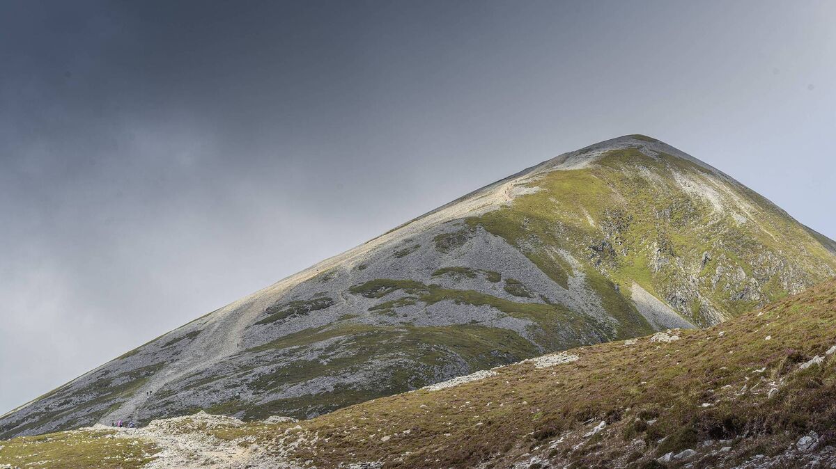 Archbishop Francis Duffy will be at the base of Croagh Patrick on Sunday morning to meet pilgrims ahead of their ascent. Picture: Michael McLaughlin