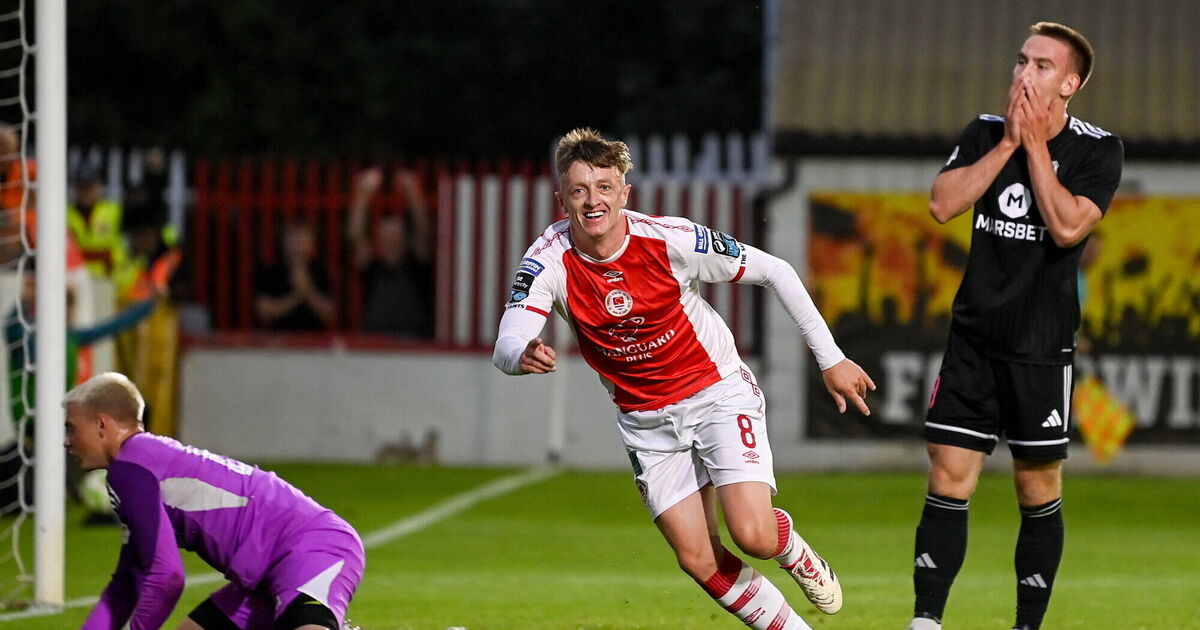 Forrester dramatic late winner gives St Pat's the advantage going into second leg in Estonia