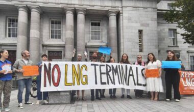 Concerns voiced over liquefied natural gas (LNG) terminals at Cork protest
