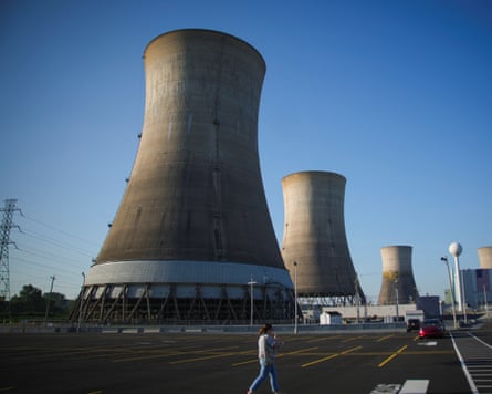 The former Three Mile Island nuclear power plant in Pennsylvania