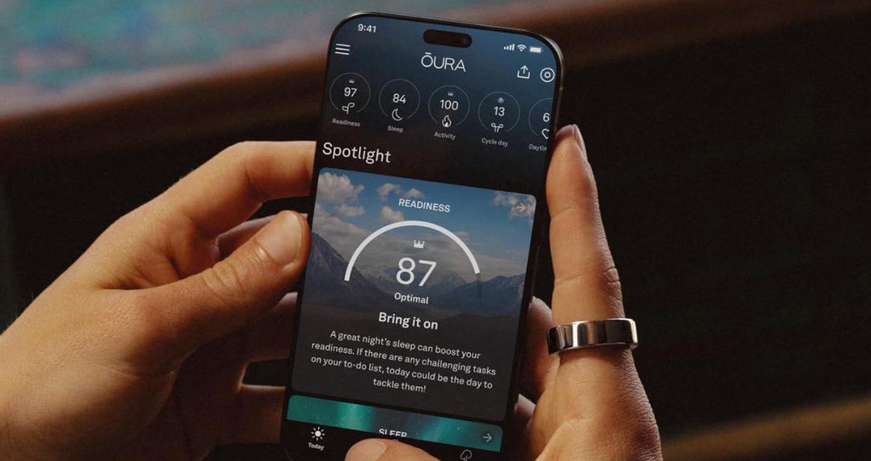 Oura Ring 4. (Photo via Amazon)