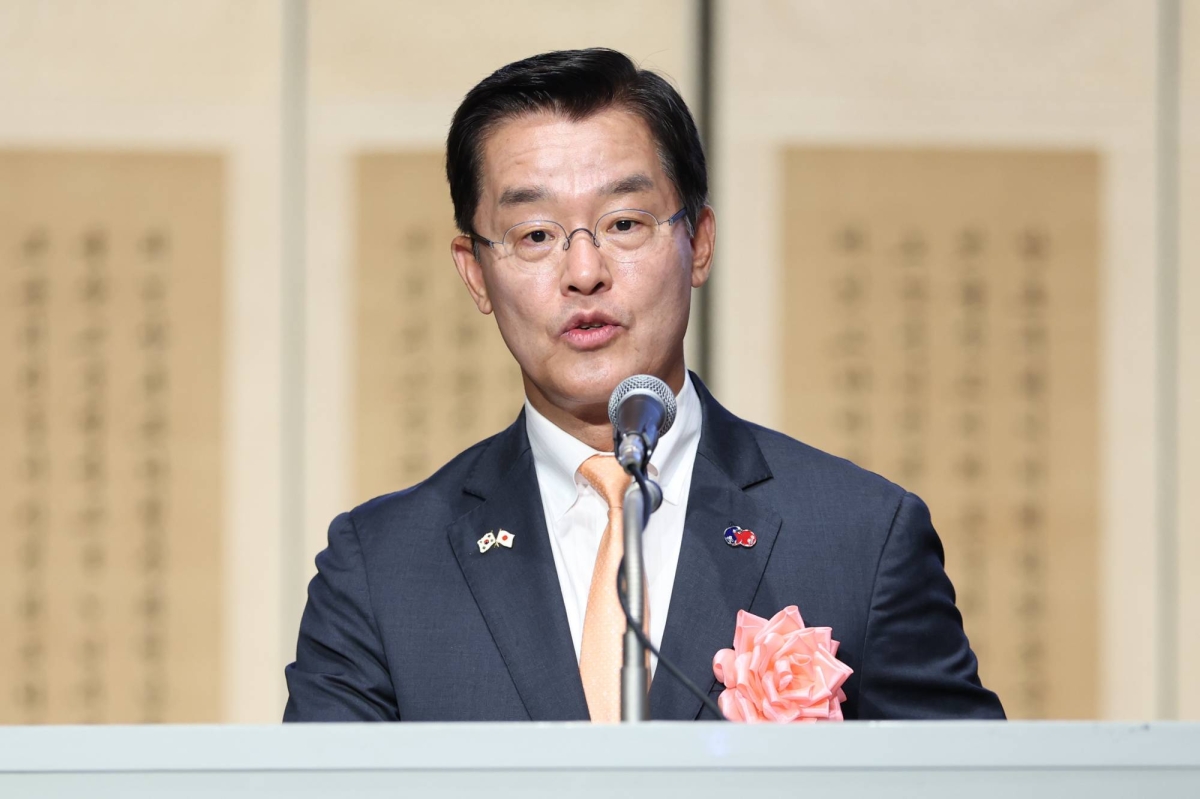 Ishiba thanks outgoing South Korean envoy