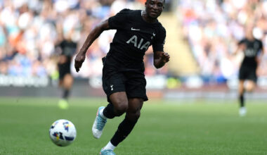 Watch highlights of Kudus' performance for Tottenham against Reading