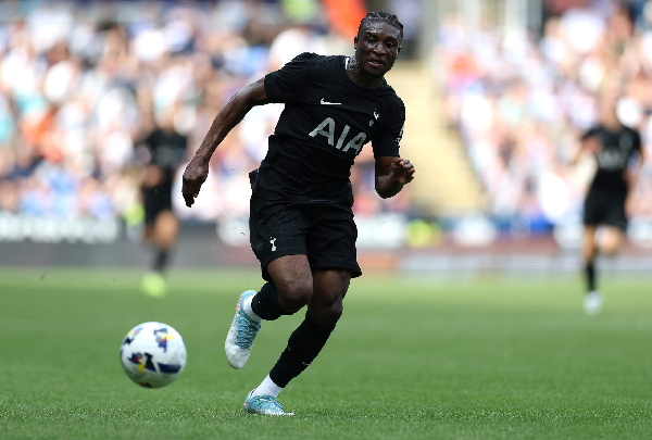 Watch highlights of Kudus' performance for Tottenham against Reading