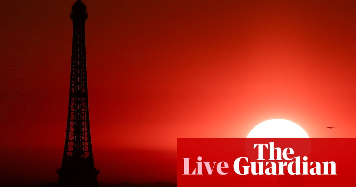 Paris on red alert as Europe faces extreme heat with weather warnings in place across continent - Europe live | Climate crisis