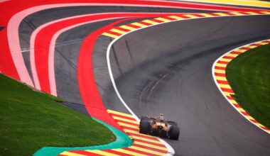 Norris takes pole for all-McLaren front row in Belgium