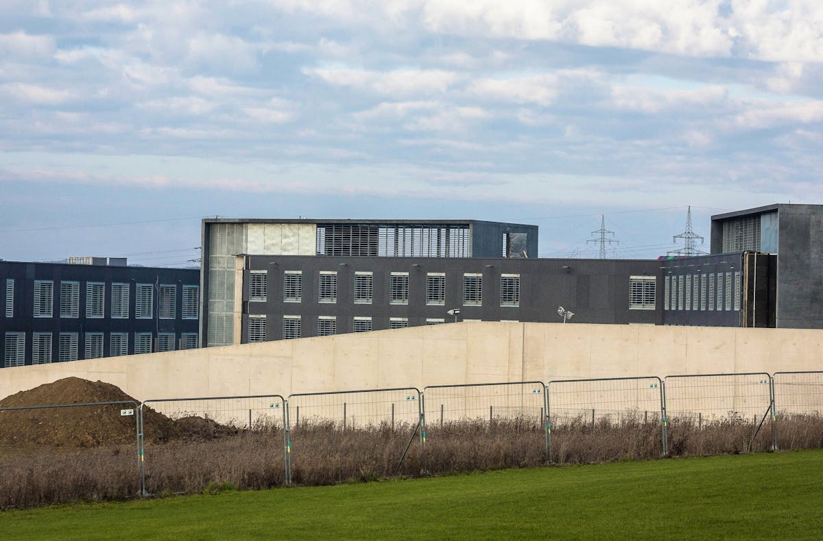 Nouvelle Prison Uerschterhaff, à Sanem. Nouvelle Prison Uerschterhaff, à Sanem.