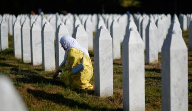 Thousands gather in Srebrenica on 30th anniversary of Europe's only acknowledged genocide since WWII