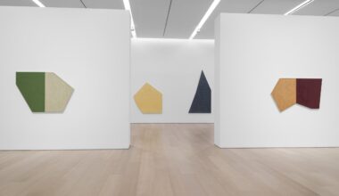 Robert Mangold: Pentagons and Folded Space