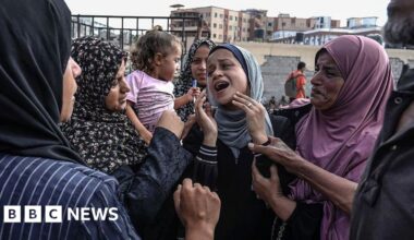 Dozens killed by Israeli gunfire near aid distribution sites, Hamas-run ministry says