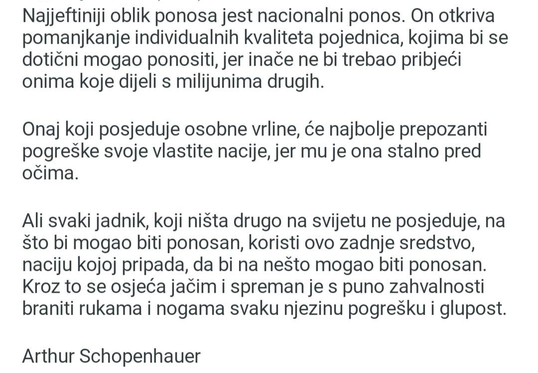 Samo ću ovo ostaviti ovdje