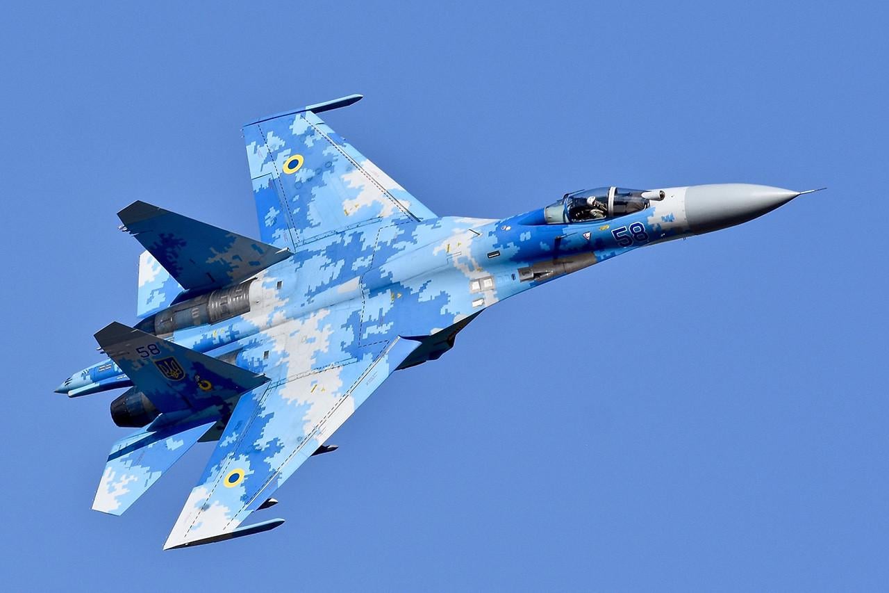 Russian Su-27UB fighter jet torched at airbase in Krasnodar region. Russian Su-27UB combat training fighter jet was destroyed at the Armavir airfield in the Krasnodar region, Ukraine’s military intelligence reported.