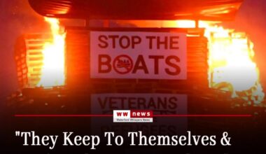 Waterford Whispers News show the Irony of saying stop the boats when your an Ulster Loyalist (This is a Parody Paper)