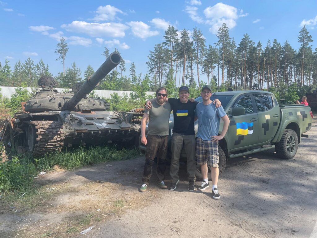 Ragnar Sass and his team have supplied hundreds of SUVs to Ukraine’s defence forces. Photo: Ragnar Sass.