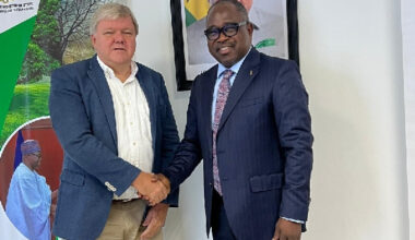 Denmark Ambassador Tom Norring pays courtesy visit on Climate Change Minister Issifu Seidu