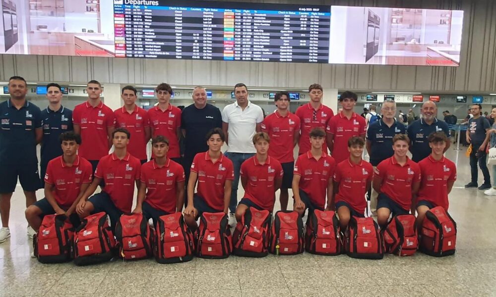 Malta waterpolo U-16 beat Moldova to secure first win in European Championship finals
