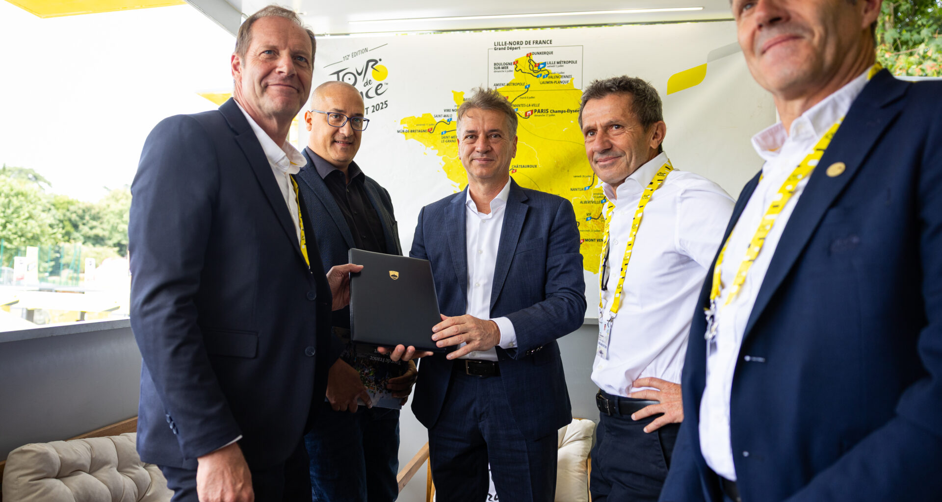 Submission of a letter of intent for the organisation of the race start of the Tour de France in Slovenia