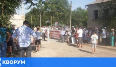 Протест в Тараклия по време на визитата на премиерите на България и Молдова