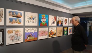 Cartoon exhibition opens in Tehran as artistic response to external aggression