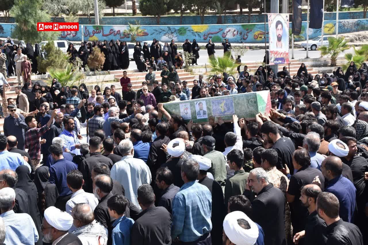 Security force killed by terrorists laid to rest in massive ceremony
