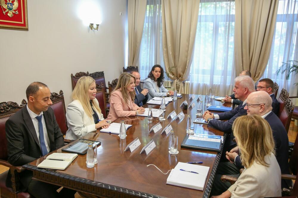Detail from the meeting, Photo: Central Bank of Montenegro