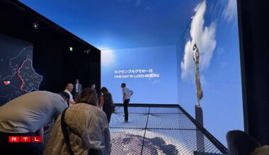 RTL Today - Osaka World Expo: Luxembourg grilled sausage and beer prove popular with Japanese audiences