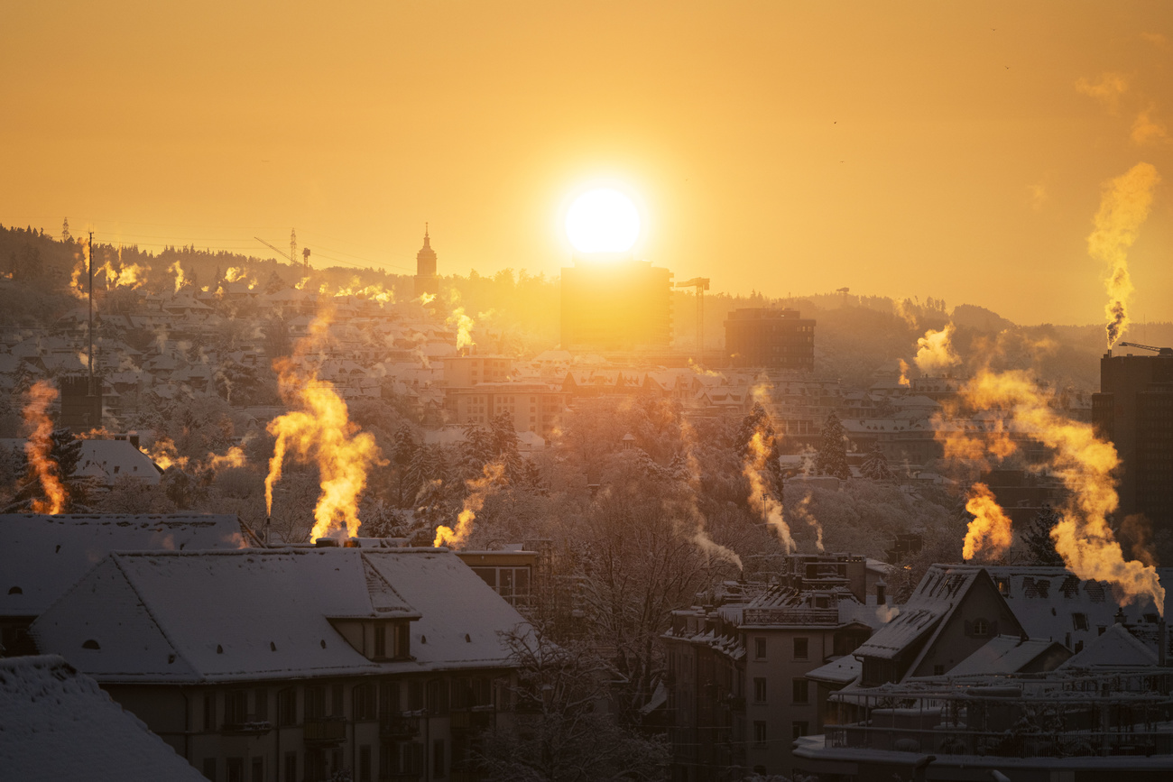 Rooftops in Zurich.