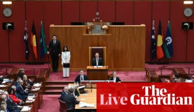 Australia politics live: David Pocock backs out of vote for Senate president after Pauline Hanson’s surprise nomination | Australia news