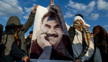 Jailed Kurdish militant leader urges PKK fighters to disarm before a symbolic peace ceremony