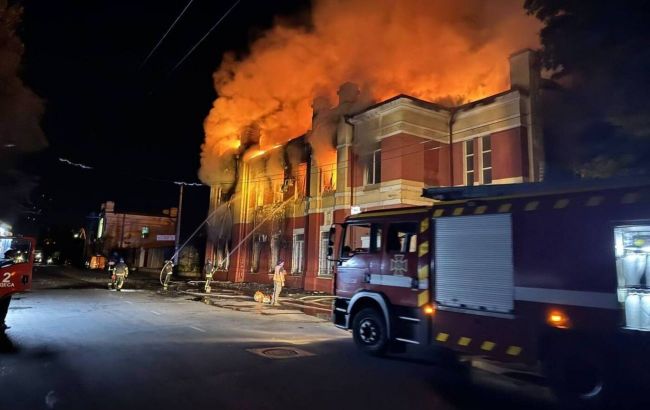 Drone strike on Odesa injures four people, damages historic center and market (photos)