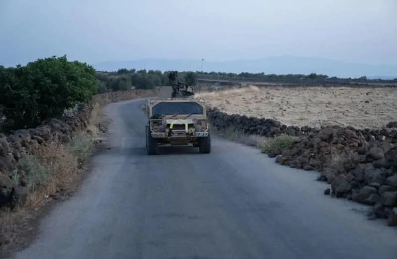 IDF troops operate in southern Syria on June 29, 2025; illustrative (credit: IDF SPOKESPERSON UNIT)