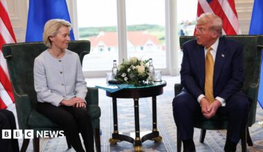 EU and US agree trade deal, with 15% tariffs for European exports to America