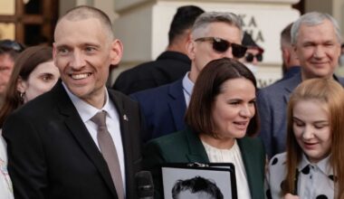 'Prison Didn't Break Me:' Syarhey Tsikhanouski On How He Plans To Continue To Fight For Belarus