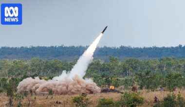 Australian Army's new Precision Strike Missile fired at NT's Mount Bundey during Exercise Talisman Sabre