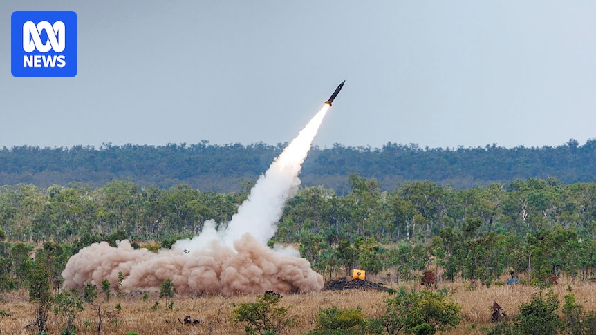 Australian Army's new Precision Strike Missile fired at NT's Mount Bundey during Exercise Talisman Sabre