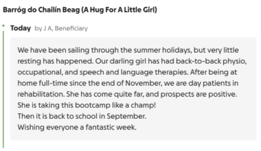 Update on Little Girl in Dublin
