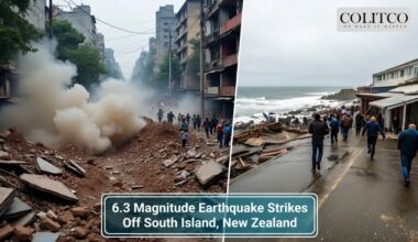 6.3 Magnitude Earthquake Strikes off New Zealand: Details
