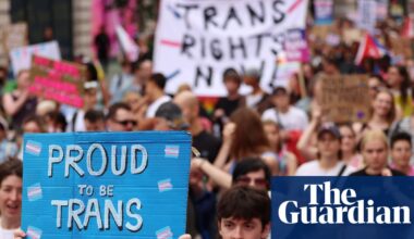 Tens of thousands of people take to streets for London Trans+ Pride 2025 | Transgender