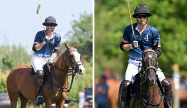 Prince William shows off his polo skills as he arrives for charity game | Royal | News