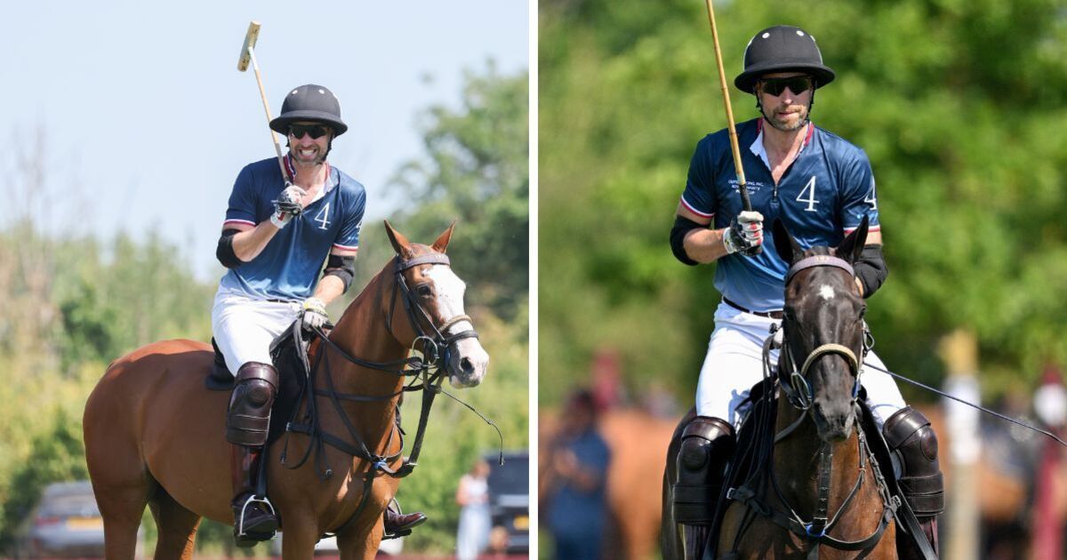 Prince William shows off his polo skills as he arrives for charity game | Royal | News