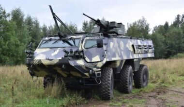 Latvia delivers Patria armored personnel carriers to Ukraine