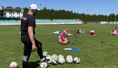 Rehabilitation project through amputee football for Ukrainian veterans launched in Poland