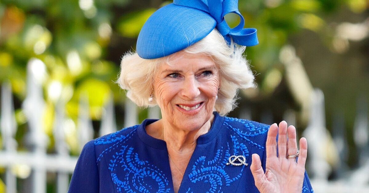 Queen Camilla's stunning £11k diamond brooch that holds sweet message for King Charles | Royal | News