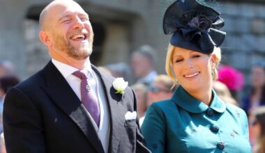 Moment 'mischievous' Mike and Zara Tindall were 'hysterical' during Prince Harry's wedding | Royal | News