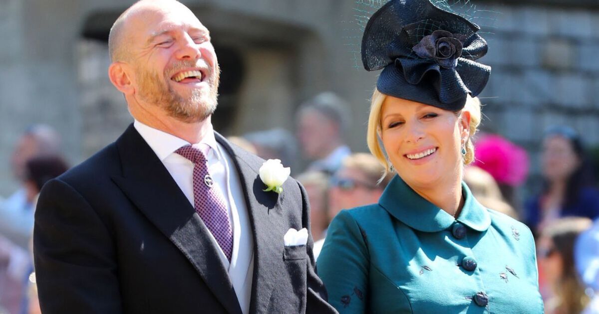 Moment 'mischievous' Mike and Zara Tindall were 'hysterical' during Prince Harry's wedding | Royal | News